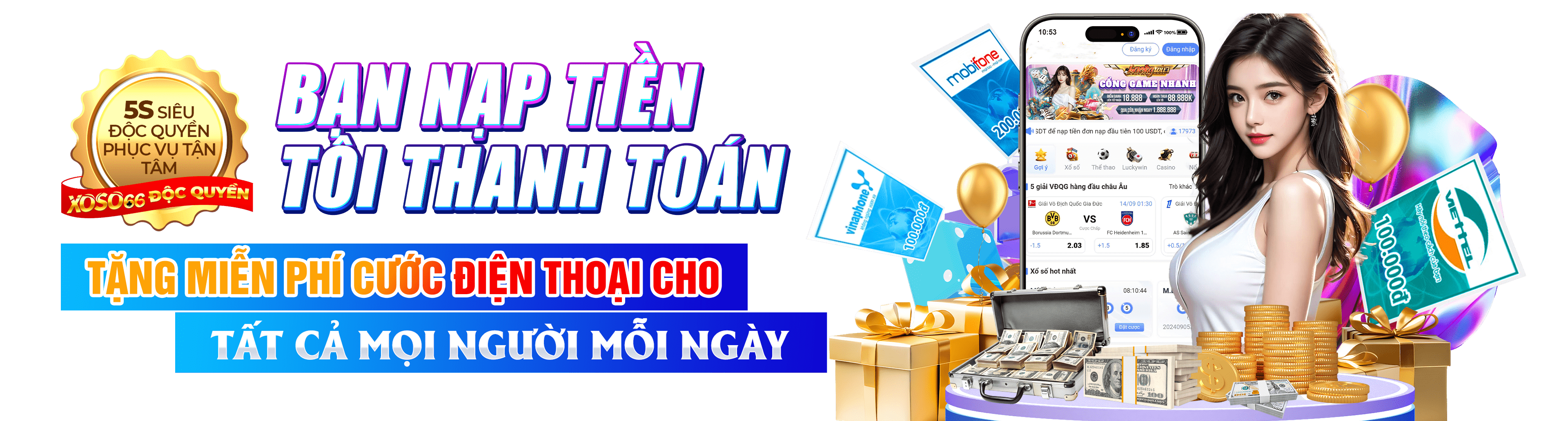 Hình ảnh quảng cáo của mybet88 hiển thị nền tảng và các lợi ích